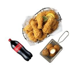 후라이드 콤보+치즈볼+콜라1.25L